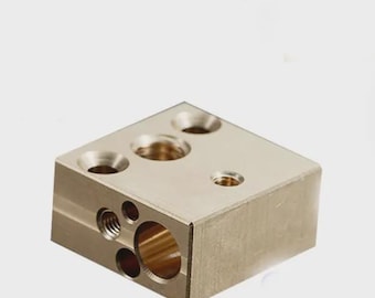 MK8 Brass Heater Block | 3D Printer Hotend, Ender 3/CR-10