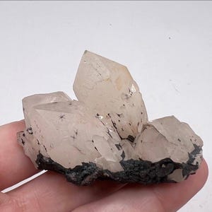 Rare Star Hollandite Quartz Cluster