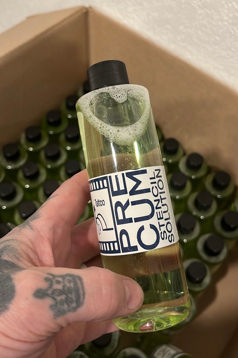 Tattoo Stencil Solution Etsy