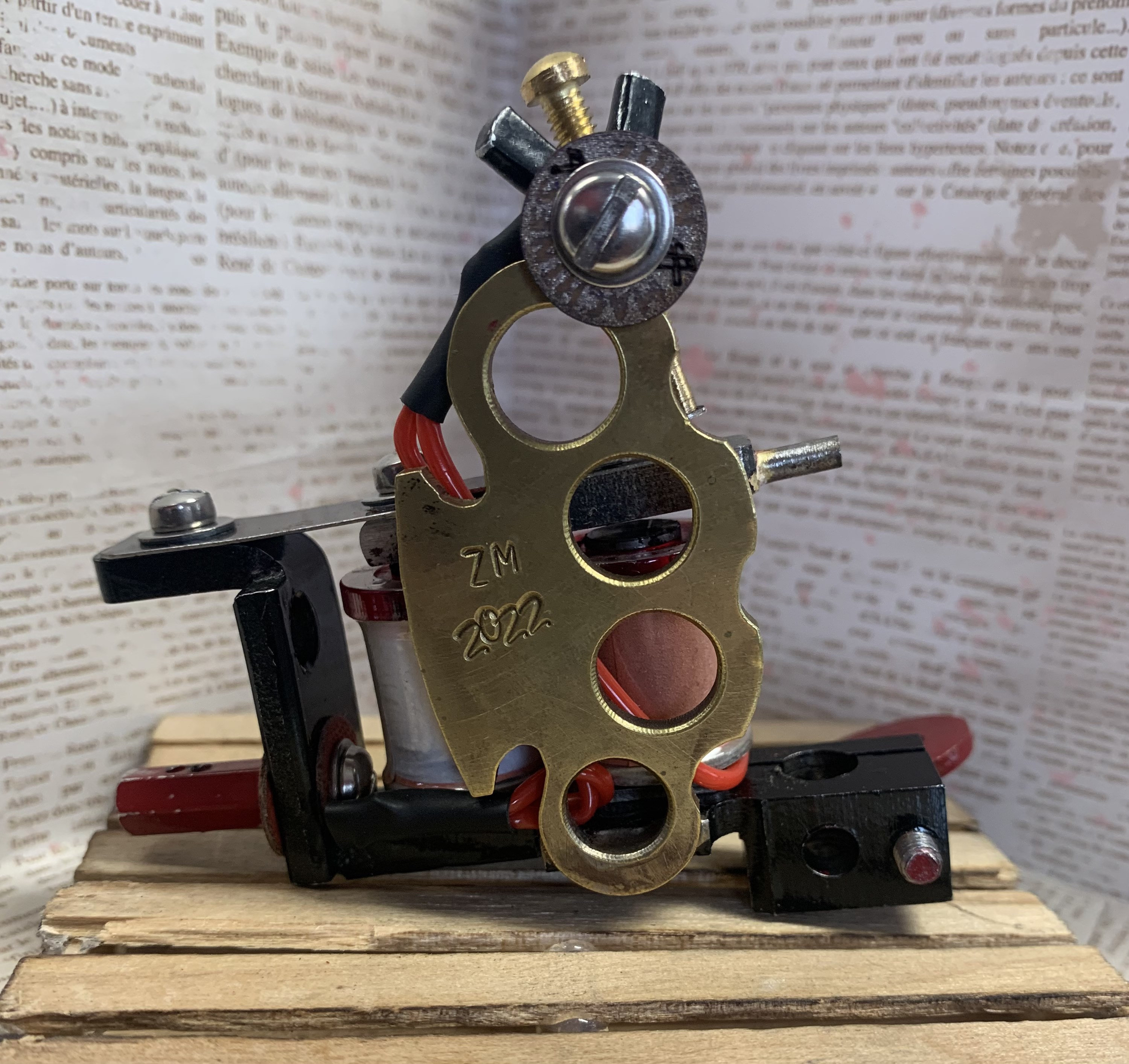 Brass Knuckle Liner Tattoo Machine - Etsy