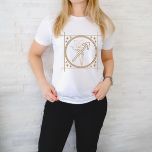 Sagittarius November December Birthday Astrology Zodiac Sign T-Shirt, Flower Narcissus Shirt, Botanical T-Shirt, Birthday Gift
