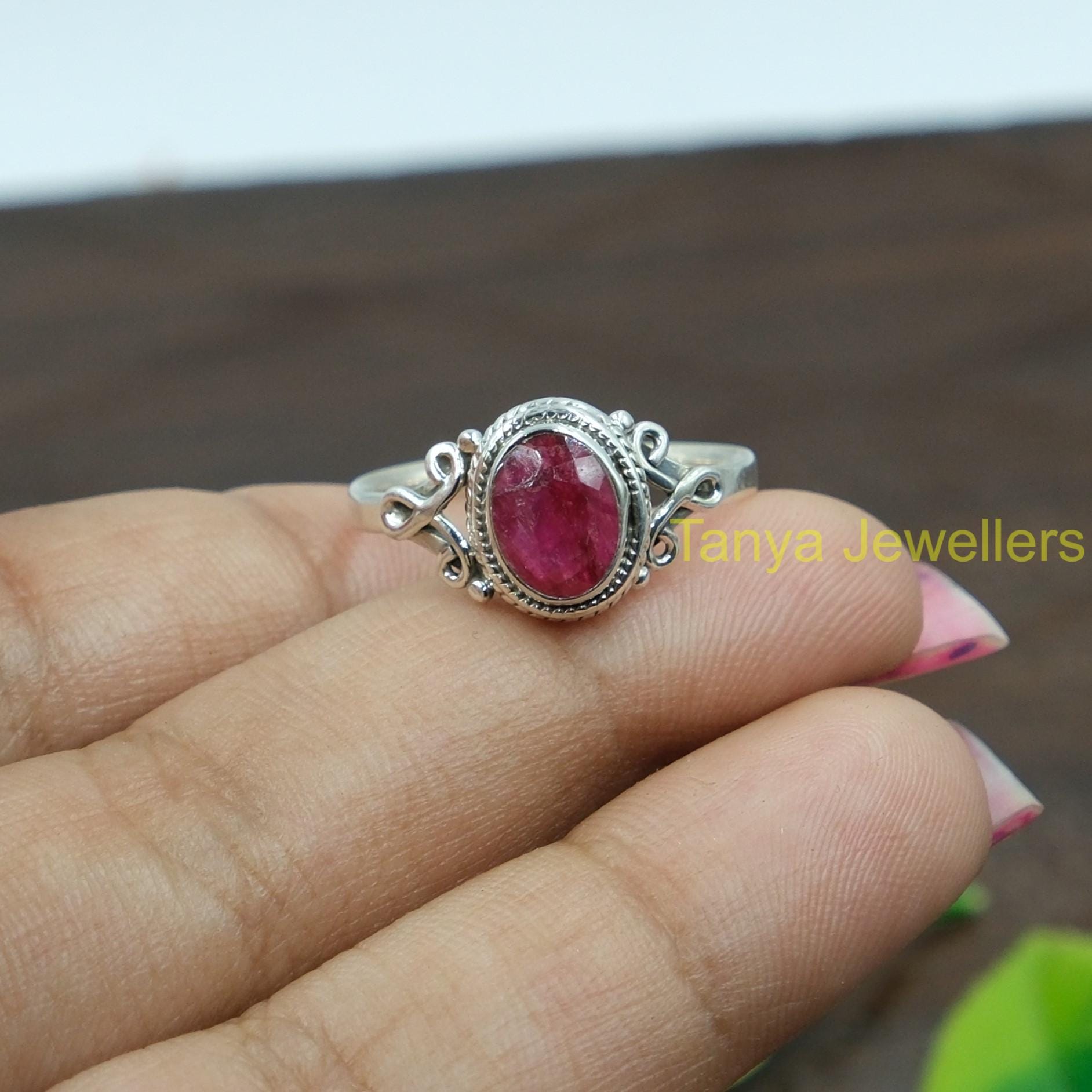 @ スタールビー 指輪 宝石 ストーン シルバー リング ring ピンク tsurutsuru ring スタールビー | Fillyjonk ONLINE STORE