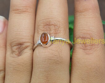 Top Quality Red Carnelian 925 Sterling Silver Ring Statement Ring Handmade Design Ring Gemstone Ring Carnelian Jewelry Christmas Gift Her
