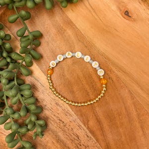 Gold Beaded Bracelet | The Life of a Showgirl Bracelet