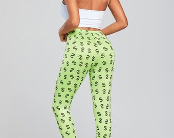 dollar sign leggings