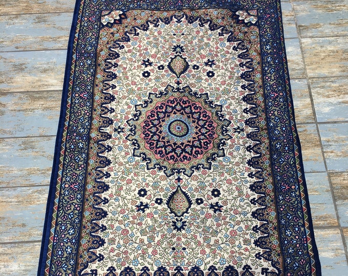 Soft Padded Thick Muslim Prayer Rug Islamic Turkish Sajadah Janamaz
