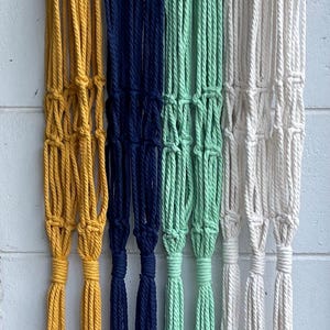 Handmade macrame heavy duty  plant hangers