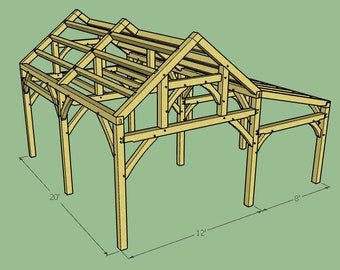 Timberframe / Cabin / Tiny Home / 400 SQ FT