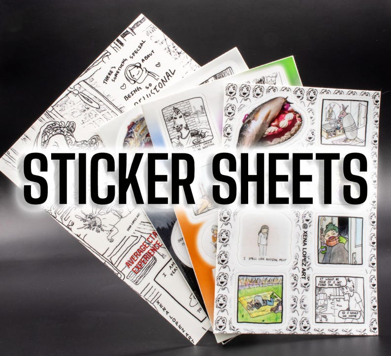 Choose: Sticker Sheet! - Etsy