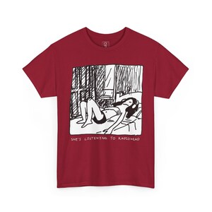 Koszulka Radiohead Listener Cardinal Red