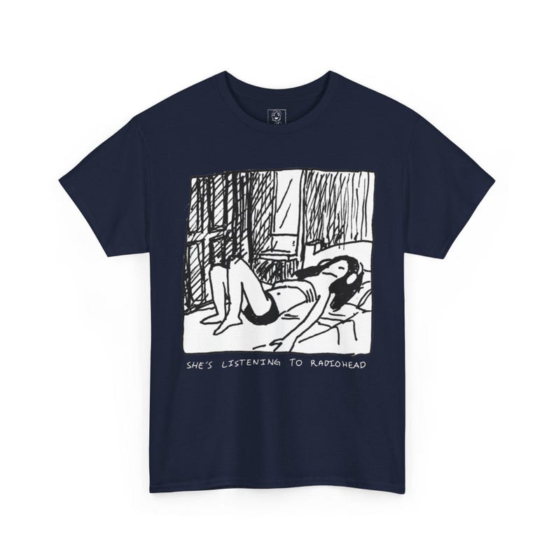 Koszulka Radiohead Listener Navy