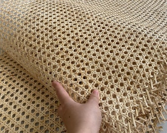 Rattan Cane Webbing 24'' Width Hexagon Natural Rattan Cane Webbing, Natural Pre woven Rattan Cane Webbing For Furniture Decoration