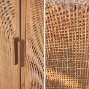 CHEAPEST PRICE Dark Brown Natural Cane Webbing Woven Radio Square 15.5&quot;/18&quot;/20&quot;/24&quot;/27.5&quot;/31.5&quot;/36&quot; Width For Crafts Repair Furnitures