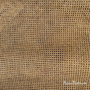 Webbing Rattan Cane  18&#39;&#39;, 24&#39;&#39; Width Natural Hexagon Rattan Cane Webbing for your Home, DIY projects, Rattan Decor Home, Crafts