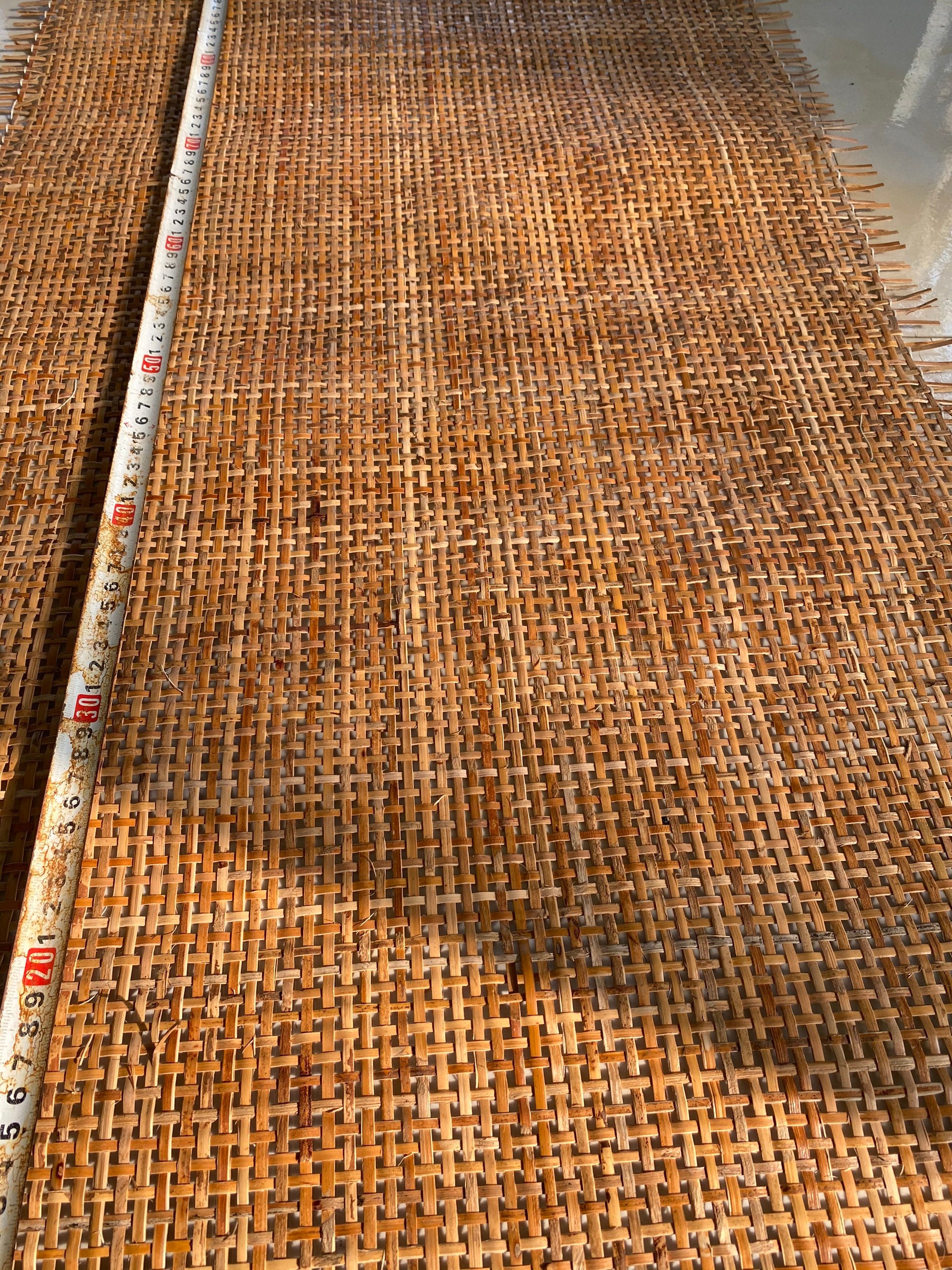 CHEAPEST PRICE Dark Brown Natural Cane bing Woven Radio Etsy