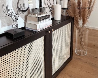 BIG SALE- Webbing Rattan Cane 11.5&quot;,15.5&quot;,18&quot;,20&quot;, 24&#39;&#39;,27.5&quot;, 36&#39;&#39; Width Bleached White Hexagon Rattan Cane, Rattan Furniture Chair Cabinet