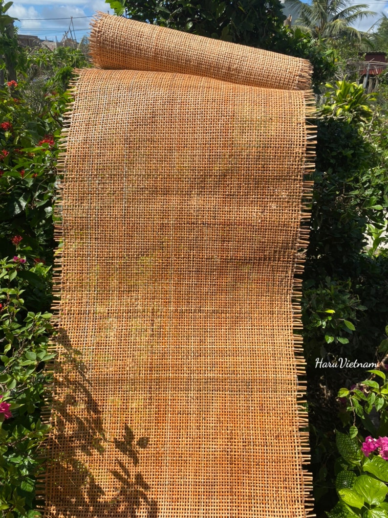 CHEAPEST PRICE Dark Brown Natural Cane bing Woven Radio Etsy