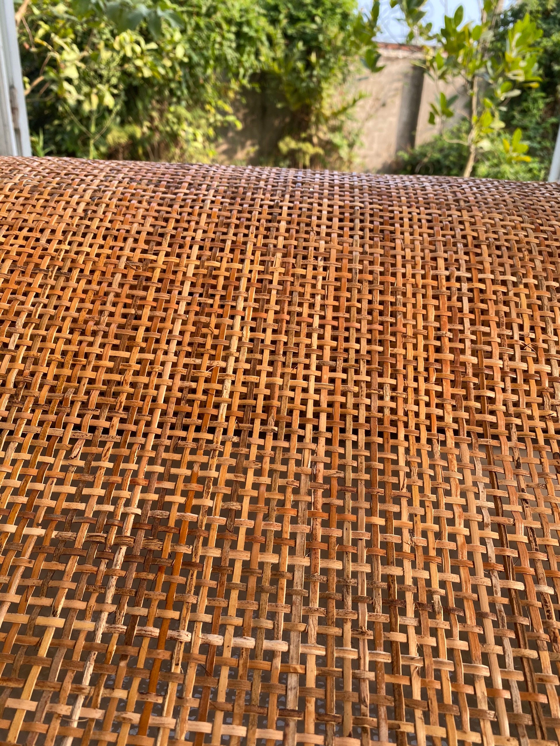 CHEAPEST PRICE Dark Brown Natural Cane bing Woven Radio Etsy