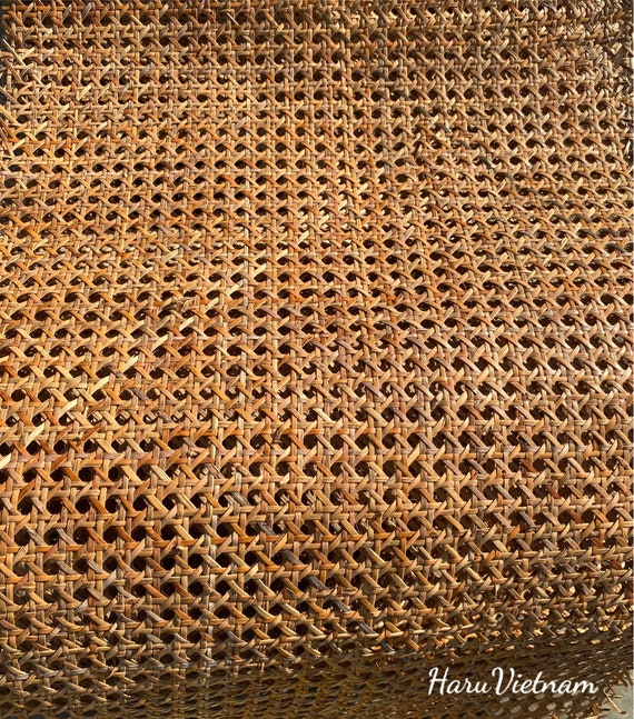 Tejido de malla de mimbre hexagonal natural oscuro de 18 de ancho Muebles  de mimbre para ciclismo con malla de caña -  México
