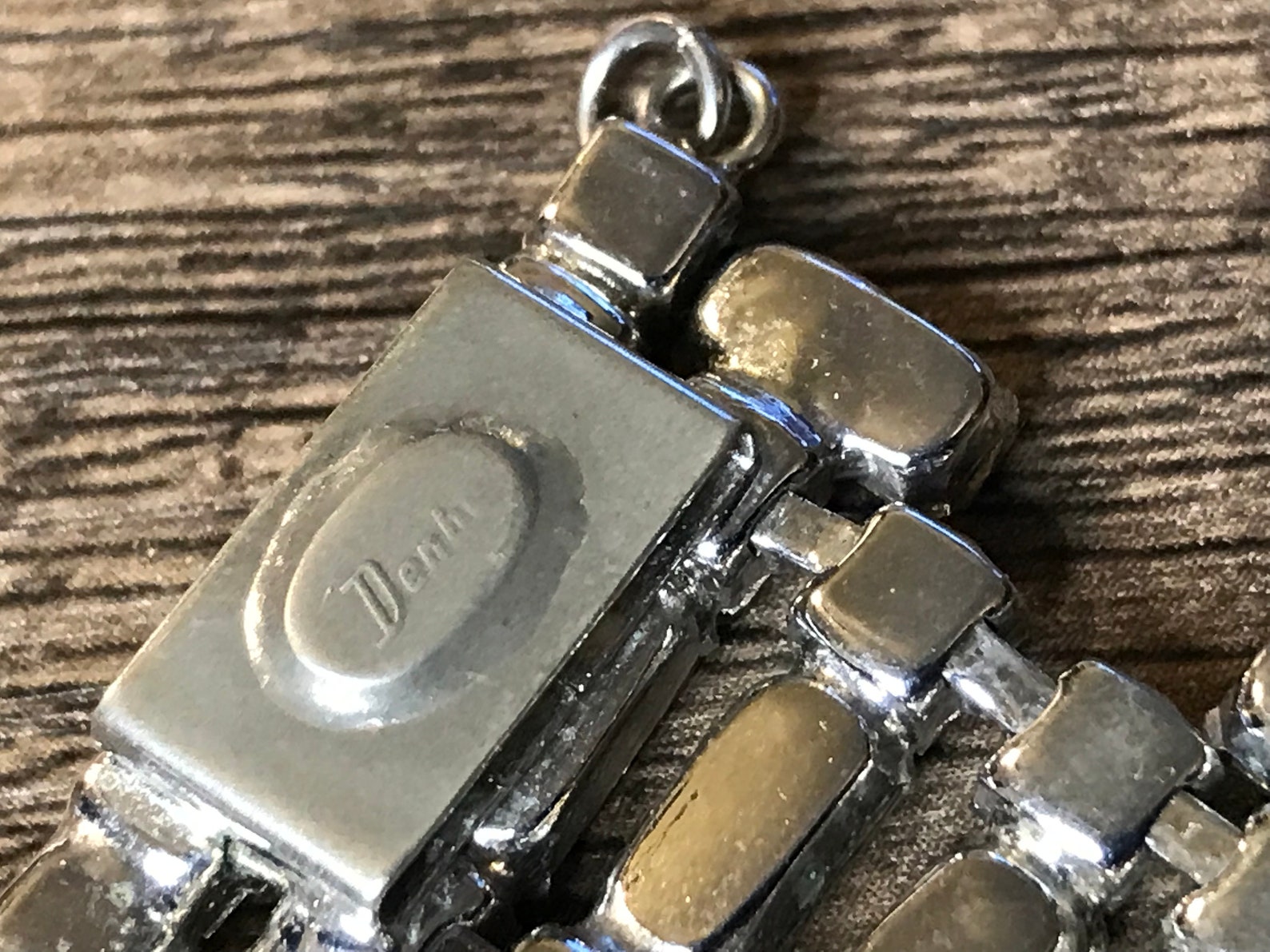 Beautiful Vintage Signed Denbé Silver Tone Rhinestone Bracelet | Etsy