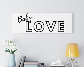 Baby Love - Canvas Gallery Wrap