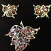 Broche Vintage Sarah Coventry – Turquoise Et Argent – Style Géométrique Sud-Ouest