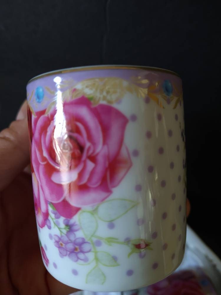 Fine Porcelain German Design Coffee/espresso Cups for 6 Etsy