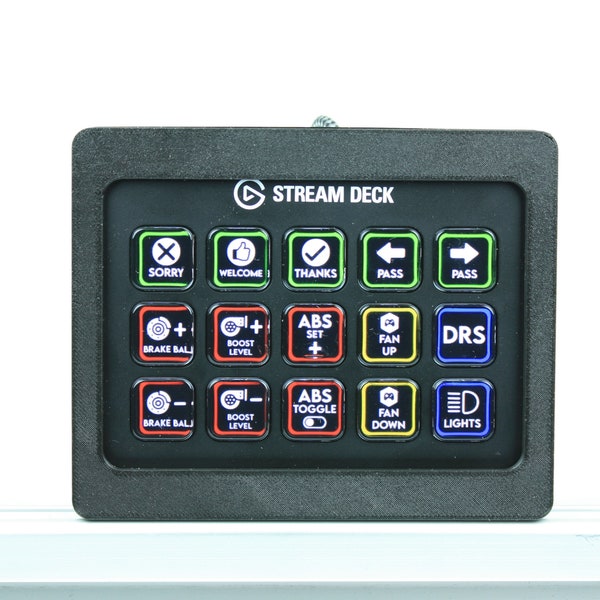 Stream deck Simrig titulaire