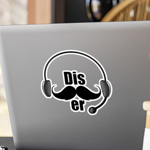 Dis stache er sticker funny Vinyl Decal Mustache Dispatch 911 dispatcher sticker 911 dispatchers first responder. Great dispatcher appre