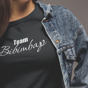 Team Bibimbap funny shirt Korean Food Restaurant Cooking Gifts Kimchi T-Shirt K-Pop K-Drama South Korean Shirt Gift For Korean American