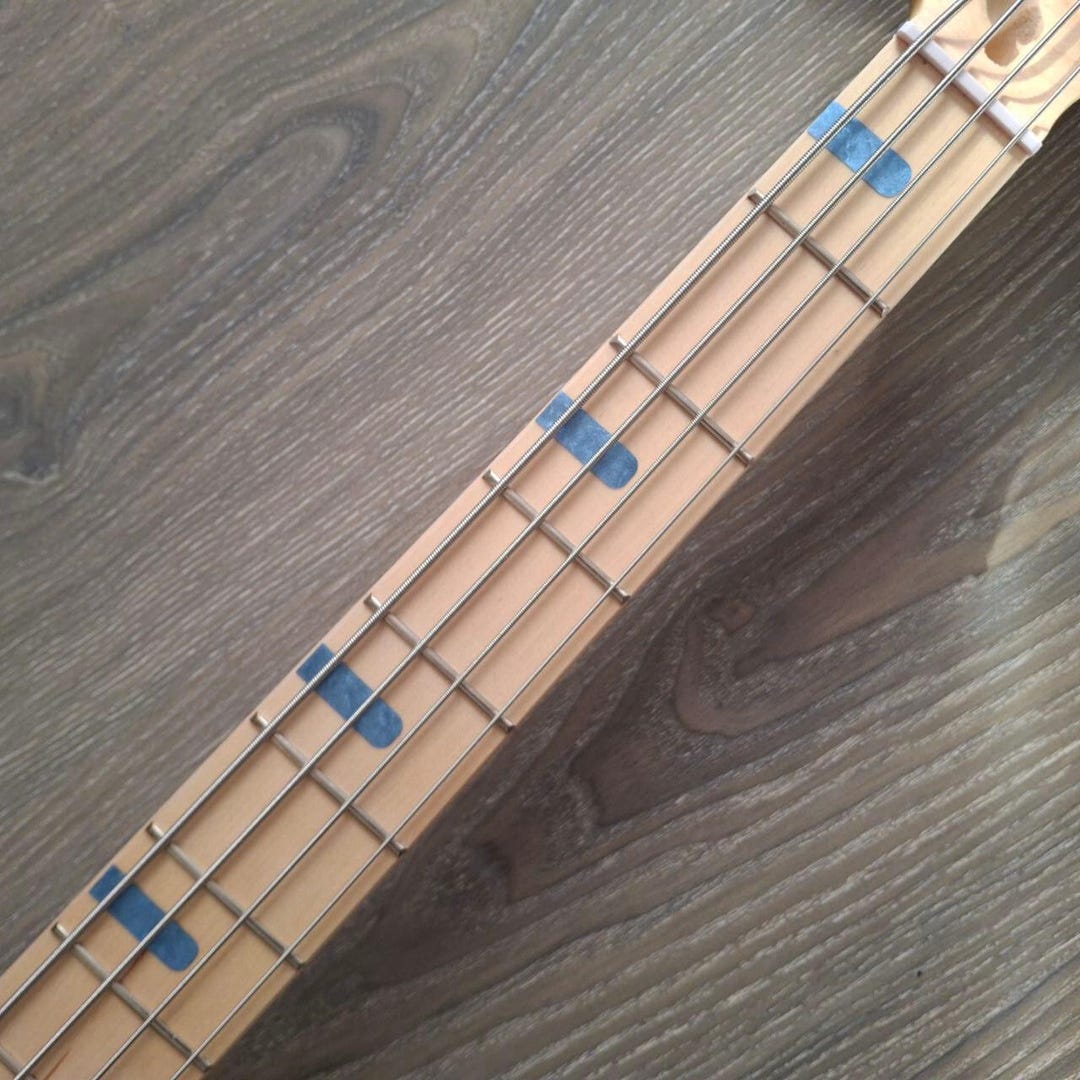 Sheehan Style Blocks Inlay Sticker Fretboard Set for Bass - Etsy
