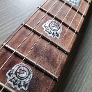 182 Punk Inlay Sticker Fretboard Set voor gitaar
