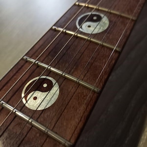Yin Yang Inlay Sticker Fretboard Set for guitar or bass