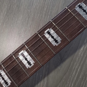 Razor Blade Inlay Sticker Fretboard Set for guitar
