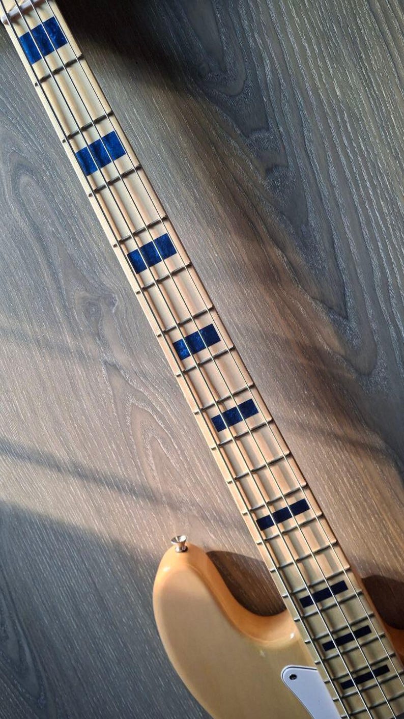 Jazz Bass Blocks Inlay Sticker Fretboard Set for Bass - Etsy