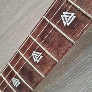 Valknut Custom Inlay Sticker Fretboard Set for guitar