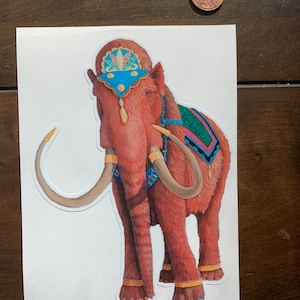 Traditional Mammoth Sticker