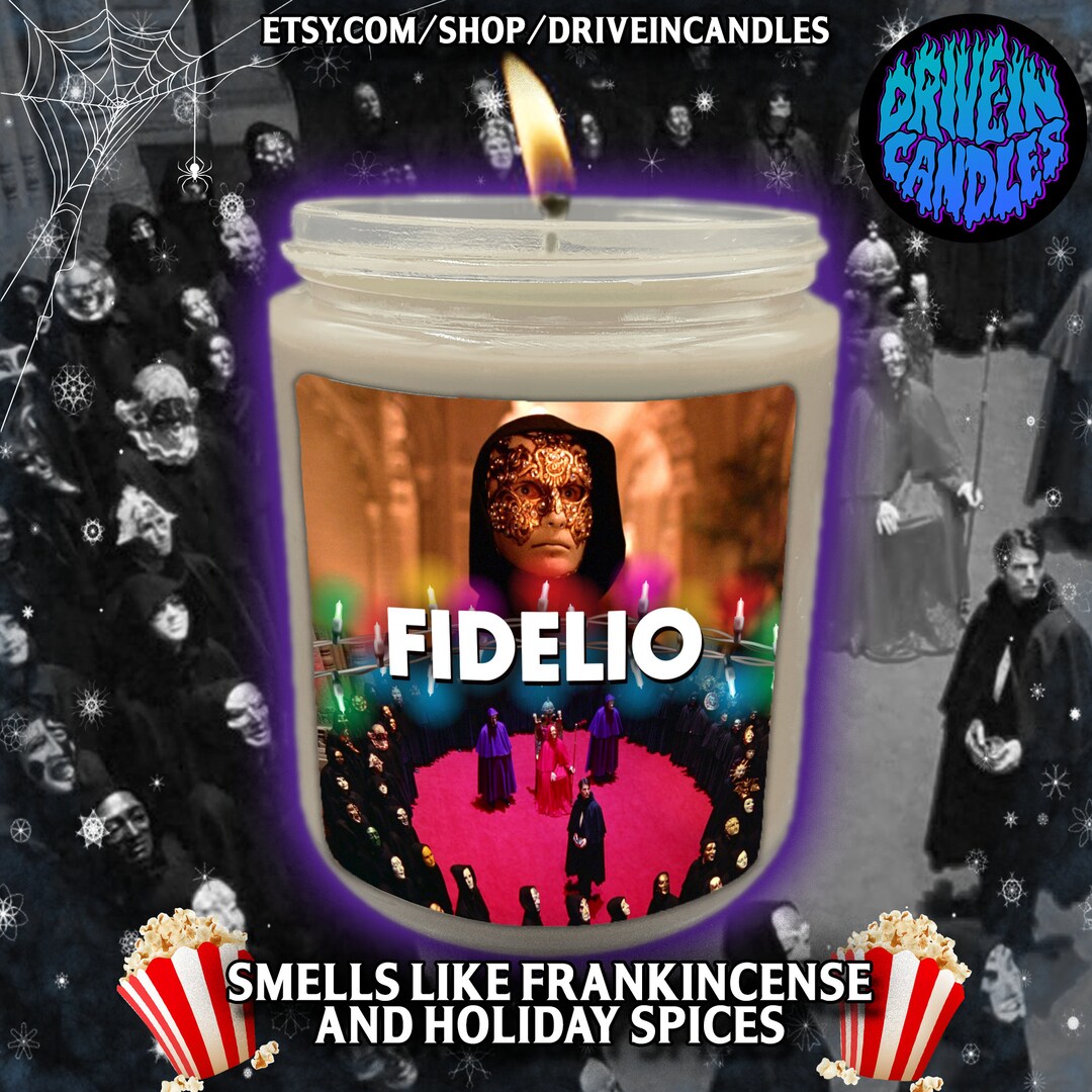 Fidelio Eyes Wide Shut Christmas Candle Etsy