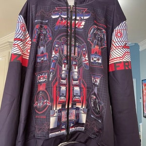 Custom Transformers Decepticons Soundwave Full Zip 3D Graphic Hoodie