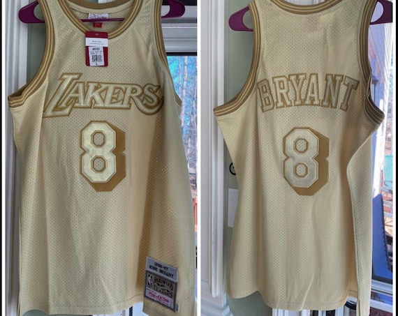 lakers cream jersey