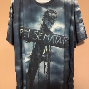 Custom Stephen King Pet Sematary 3D Graphic Shirt 2xl