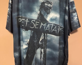 カスタム スティーブン・キング ペット・セメタリー 3D グラフィック シャツ 2XL
