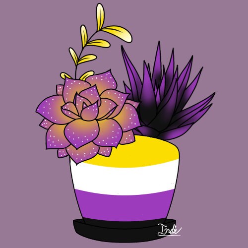 LGBTQIA Pride Plant Pots Etsy