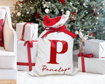 Personalised Christmas Santa Sacks | Custom Design | Gifts | Holiday