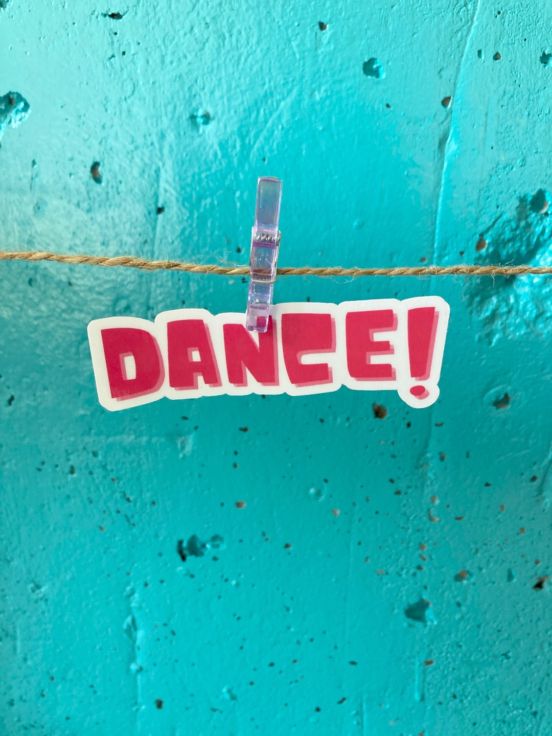 Dance Sticker, Dancer Gift, Fun Sticker, Dance Teacher Gift, Dance! - Etsy