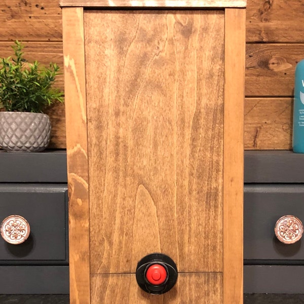 Weinkistenhalter aus Holz