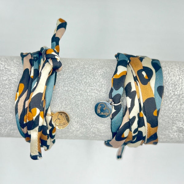 Pulsera de seda pulsera envolvente pulsera de amistad nuevas pulseras DIY hechas de regalo de seda para amigos