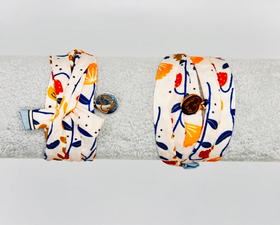 Silk bracelet wrap bracelet friendship bracelet new DIY bracelets made of  silk gift for girlfriends friendship bracelets