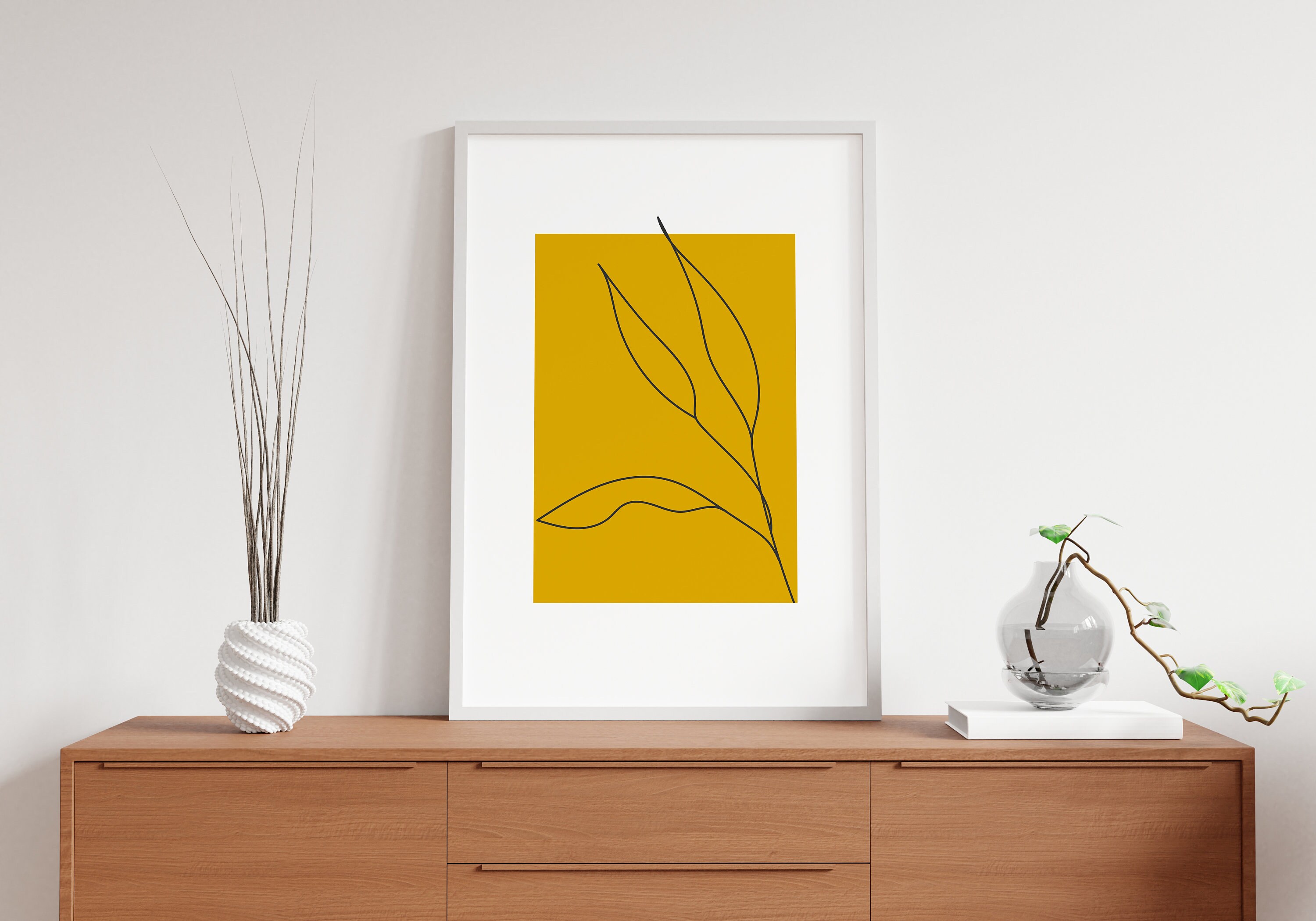 Mustard Wall Art Prints Mustard Wall Art Yellow Wall Art - Etsy