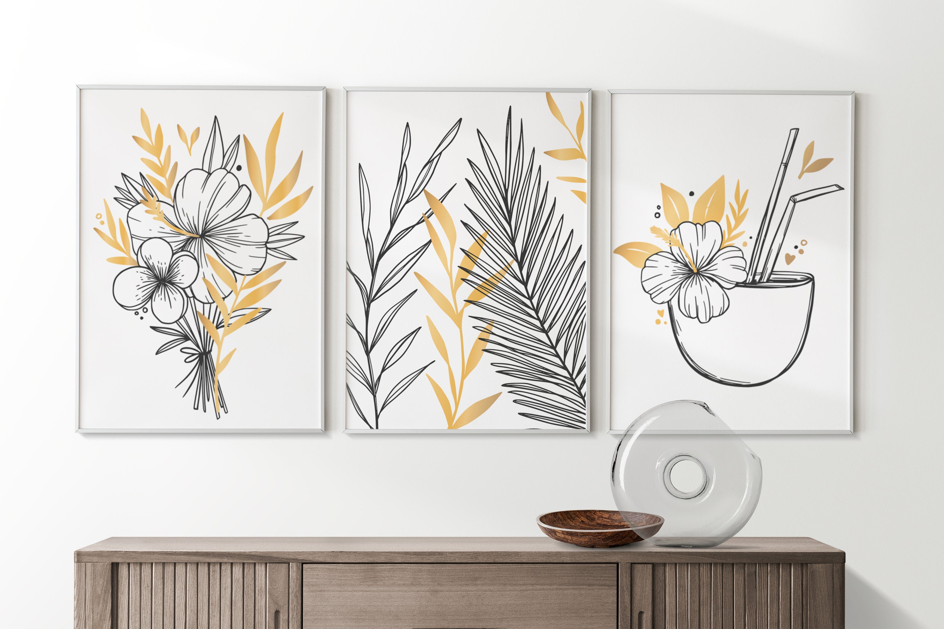 Mustard Wall Art Prints Mustard Wall Art Yellow Wall Art Etsy